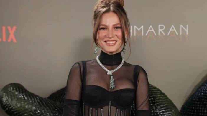Serenay Sarıkaya'nın ayakları olay oldu