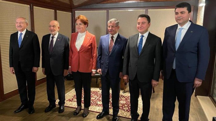 Altılı masanın seçim komisyonu hazır