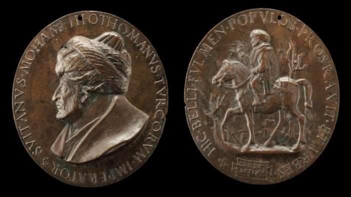 İBB, Fatih Sultan Mehmet'in madalyonunu satın aldı