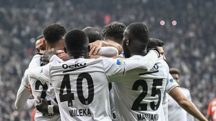 Vodafone Park'ta 'Tosun Paşa' müziği çaldı Beşiktaş seriyi 5 maça çıkardı