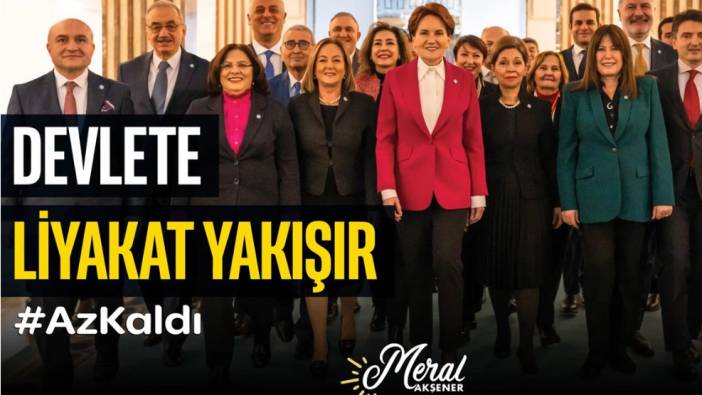 Meral Akşener'den Liyakat vurgulu yeni video