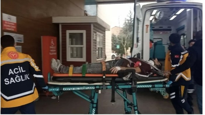 Üçüncü kattan ağabeyinin üzerine düştü!