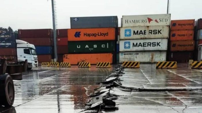 Deprem İskenderun Limanı’nı da vurdu