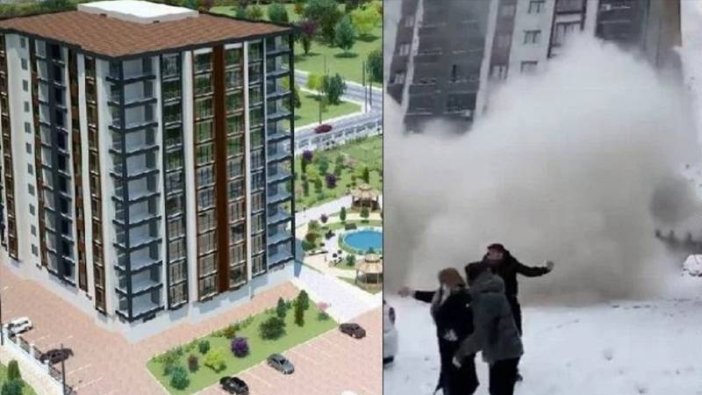 Depreme dayanıklı diye satılan yeni bina yerle bir oldu