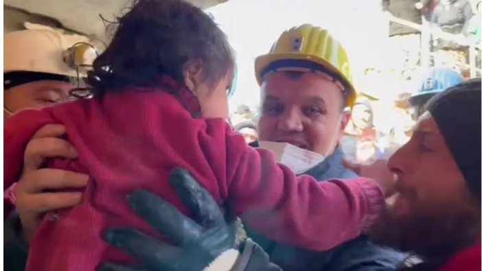 35 saat sonra yaşama yeniden merhaba dedi