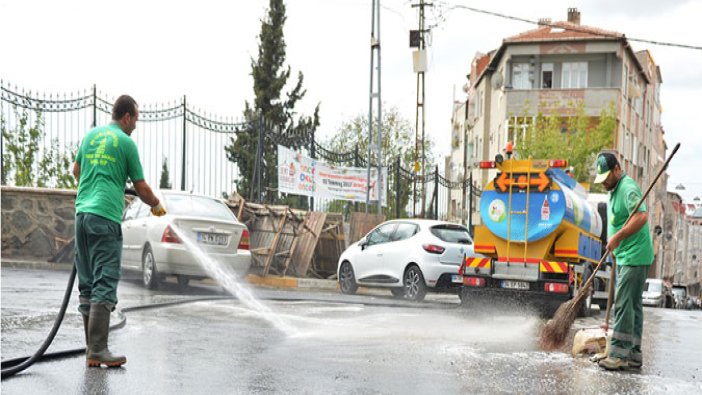 Temizliğin mesaisi yok