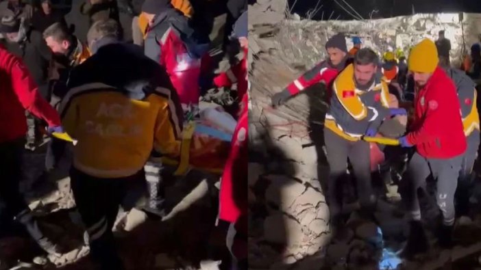 Baba ve kızı enkazdan 71. saatte kurtarıldı