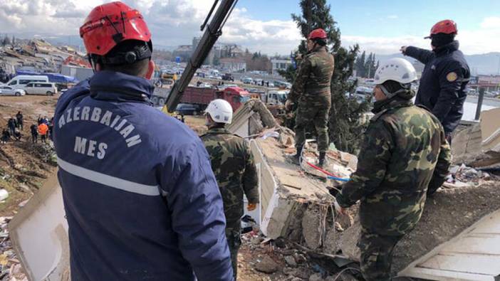 Yurt dışından gelen ekiplerden can kurtaran seferberlik