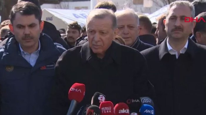 Cumhurbaşkanı Erdoğan Fuat Oktay'ın yalanladığı yağmalamayı doğruladı