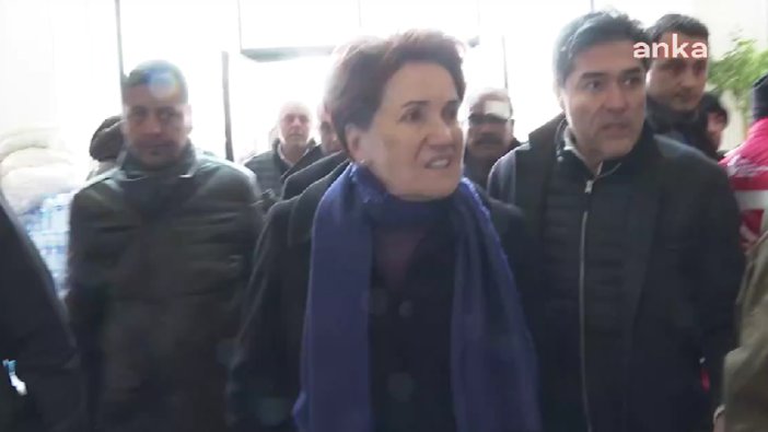 Akşener: Teşekkür edeceğinize hedef mi gösteriyorsunuz
