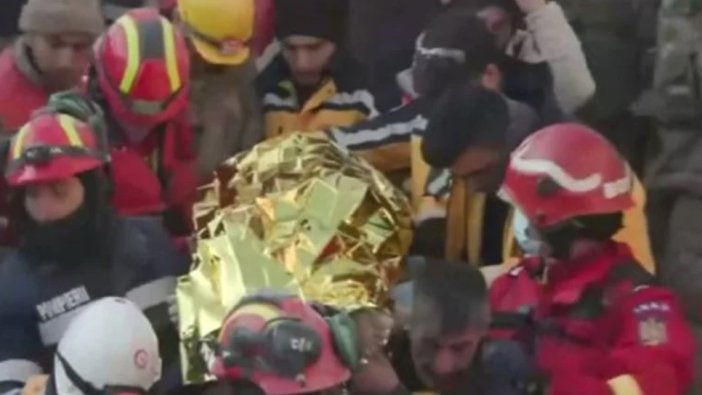 Hatay'da 149. saatte gelen mucize!