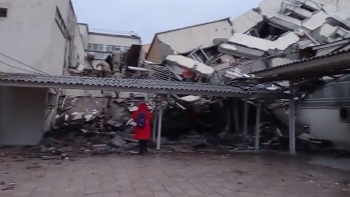 Yıkılan hastanede facia göz göre göre gelmiş!