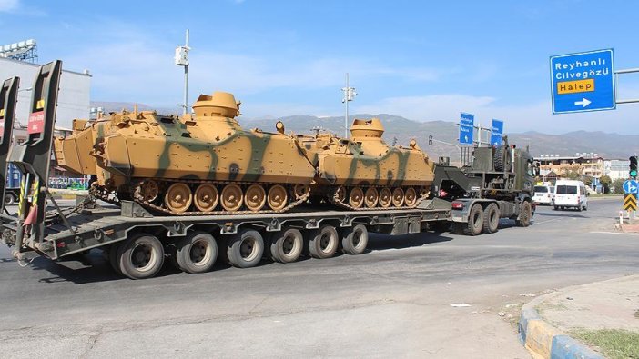 Hatay'da askeri hareketlilik