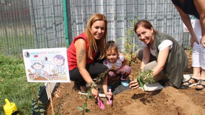 Minik ellerden hobi bahçesi