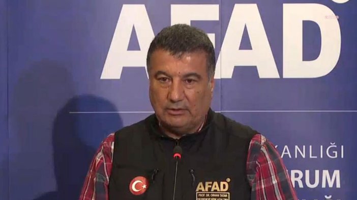 Deprem ve Risk Azaltma Genel Müdürü Tatar: Halen 5'in üzerinde sarsıntılar yaşayabiliriz!