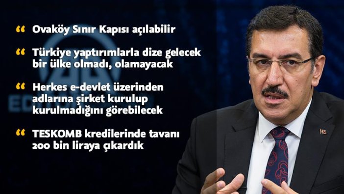 'Ovaköy Sınır Kapısı açılabilir'