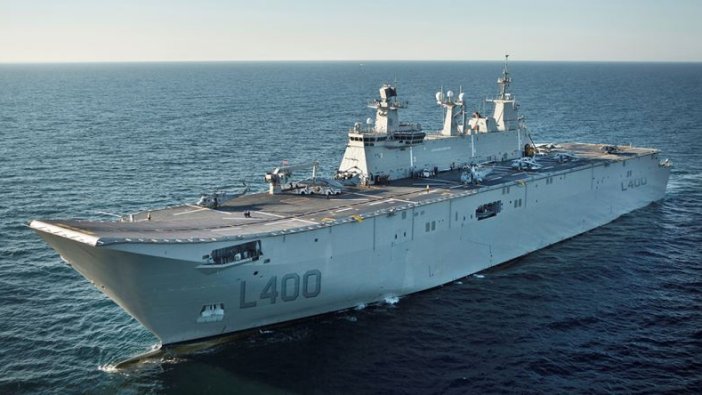 TCG Anadolu Deniz Kuvvetleri’ne teslim edildi