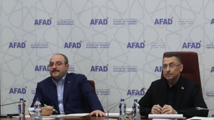 AFAD'da deprem toplantısı