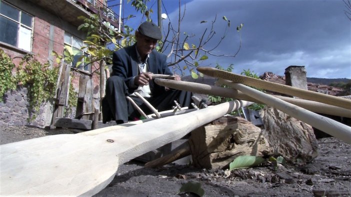 Sındırgılı usta 57 yıldır sanatını sürüdürüyor