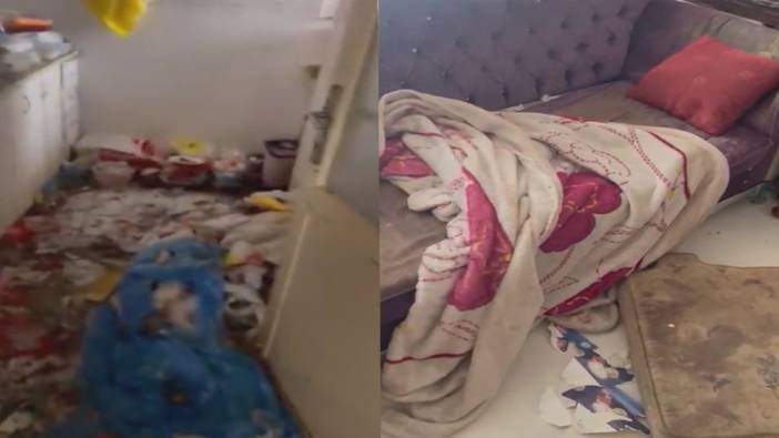 Çöp eve terk edilen üç çocuğun anne babasına hapis istemiyle dava