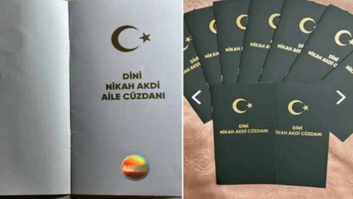Online  satış sitelerinde ‘İmam Nikahı Cüzdanı’ satışı