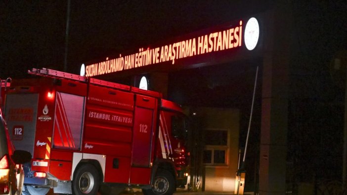 Üsküdar’da hastanede yangın: 1 hasta öldü