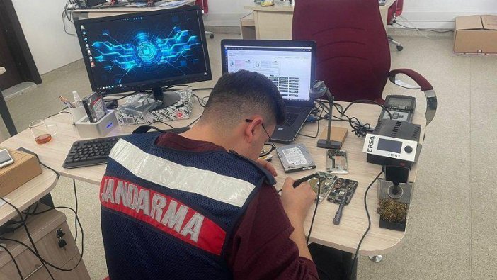 Jandarmadan sanal bahis operasyonu