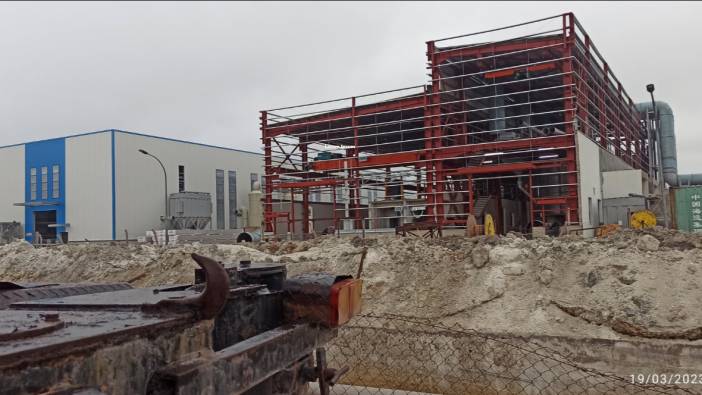 Erdoğan'ın açılışını yaptığı tesiste inşaat devam ediyor