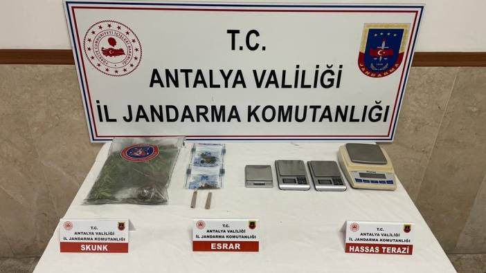 Antalya'da uyuşturucu operasyonu