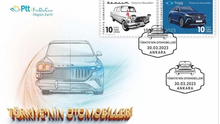 PTT'den "Türkiye'nin Otomobilleri" konulu anma pulu