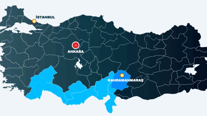 Kahramanmaraş'ta korkutan deprem