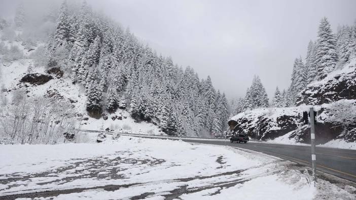 Zigana Dağı'nda görsel şölen