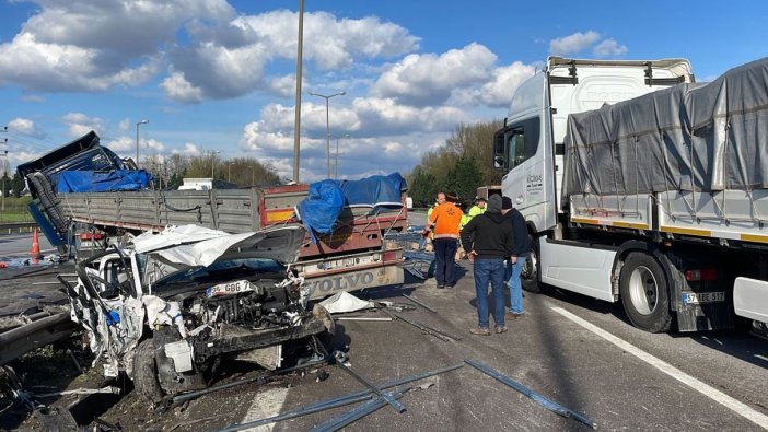 Anadolu Otoyolu'nda zincirleme kaza