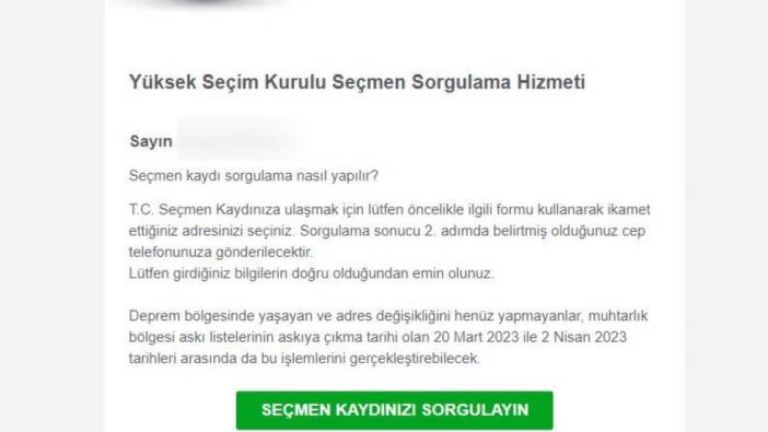 Bu mesajlara dikkat!