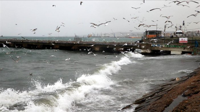 Meteoroloji'den Marmara ve Ege için kuvvetli lodos uyarısı