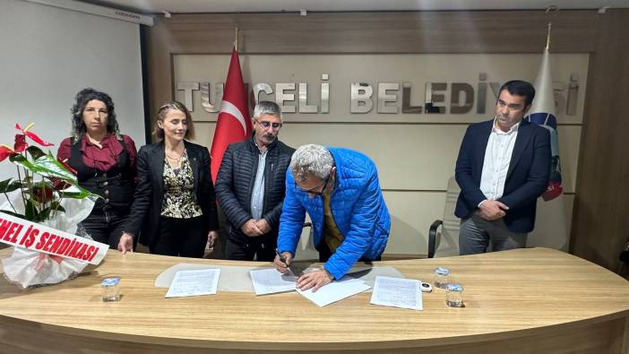 Tunceli Belediyesi'nden örnek davranış