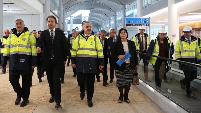Yeni havalimanı inşaatında yüzde 73 ilerleme sağlandı