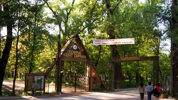 Edirne'ye yapılacak Millet Bahçesi, mahkeme kararıyla durduruldu