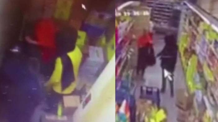 Gaziosmanpaşa'da markete silahlı soygun: Binlerce lirayı çaldılar