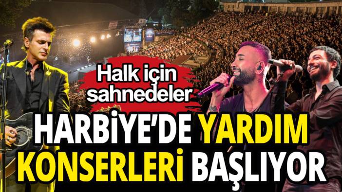 Harbiye Açık Havada ''Tek Yürek'' konserleri