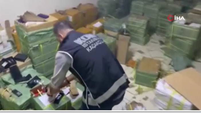 115 milyon liralık kaçakçılık operasyonu