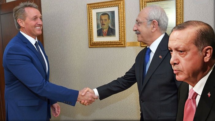 Erdoğan'dan, Kılıçdaroğlu'nu ziyaret eden ABD Büyükelçisi'ne tepki