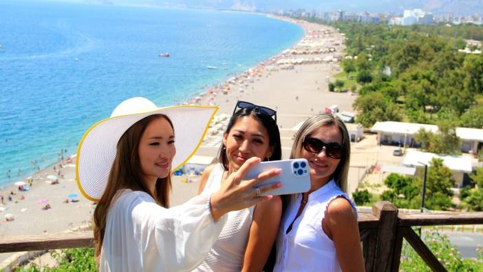 Antalya'ya turist akını