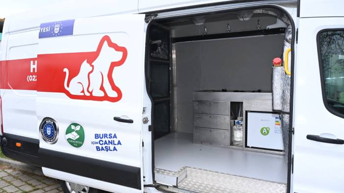 Bursa'da sokak hayvanlarına ‘Haybulans’