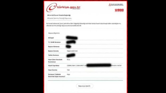 AFAD'a ulaşamadığını ve İçşişleri Bakanlığı'nın terslediğini söyleyen depremzede böyle isyan etti!