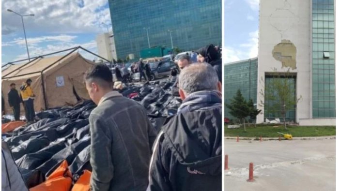 Hasarlı hastanenin müteahhidine konut ihalesi verildi