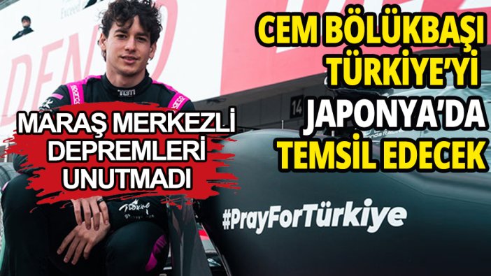 Cem Bölükbaşı Japonya'da Türkiye'yi temsil edecek: Kahramanmaraş merkezli depremleri unutmadı