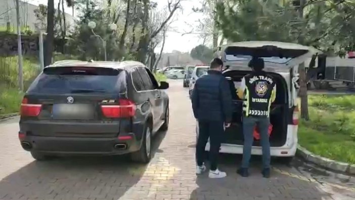Avcılar'daki trafik canavarını polis affetmedi