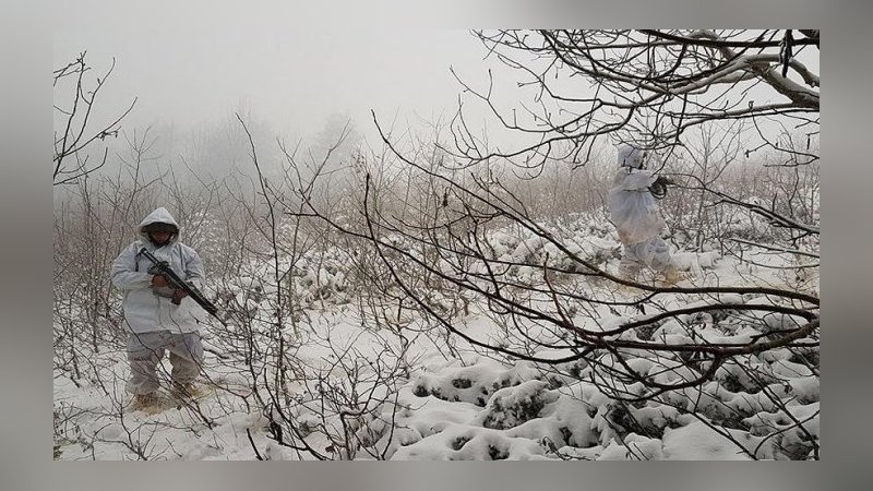 Sıfırın altında 13 derecede terör operasyonu