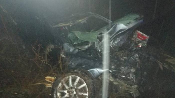 Uzman çavuş, eşi ve kızı öldü kaza kurbanı oldular